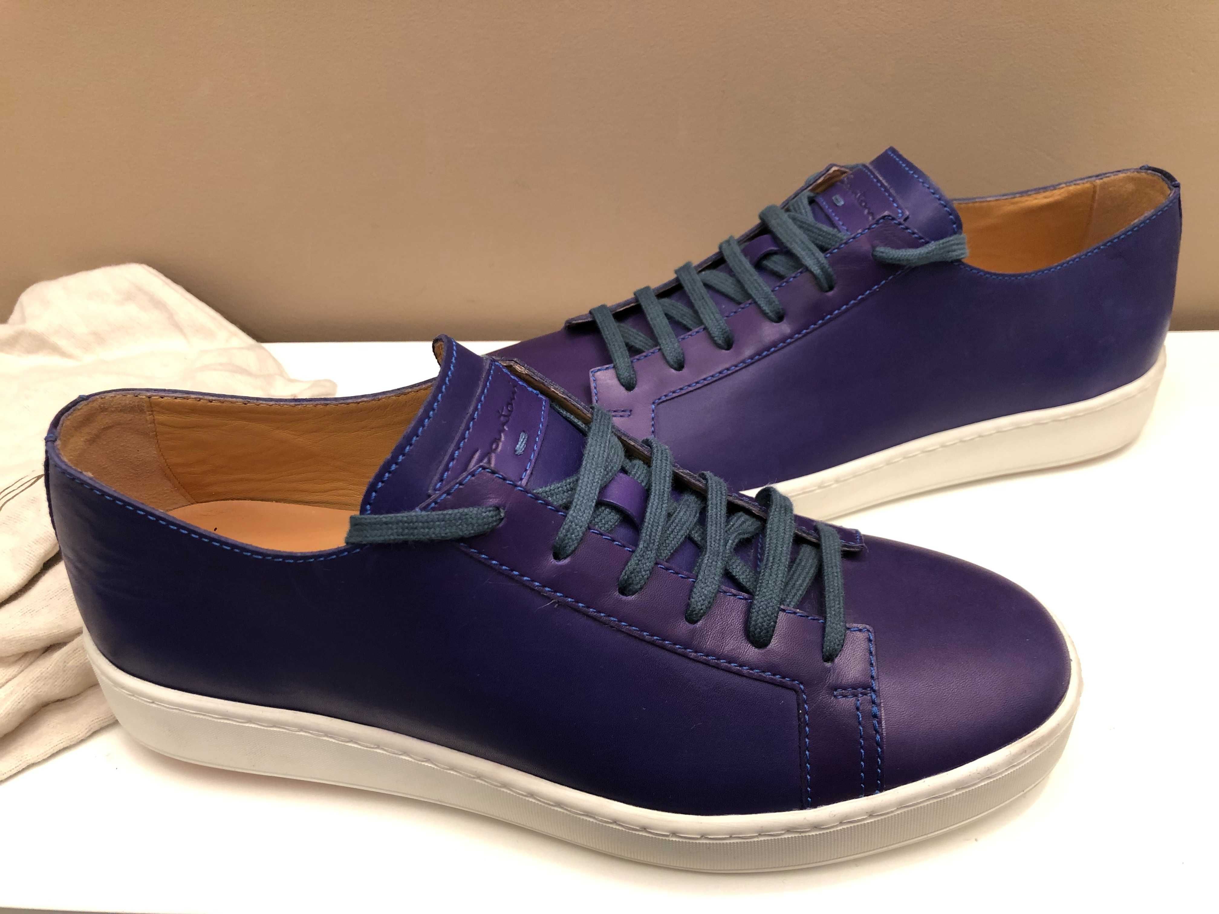 Santoni sneakers 41,5 sau 7,5 italy, autentici