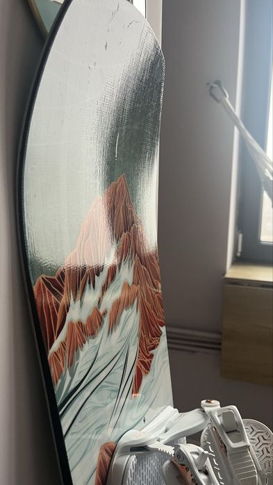 NOI! Snowboard Jones Twin Sister 149 cm, legaturi Union Juliet size M