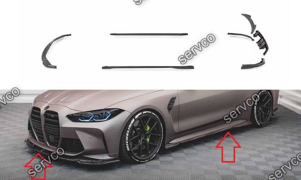 Pachet Set Body kit tuning Bmw Seria M4 G82 2021- v3 - Maxton Carbon