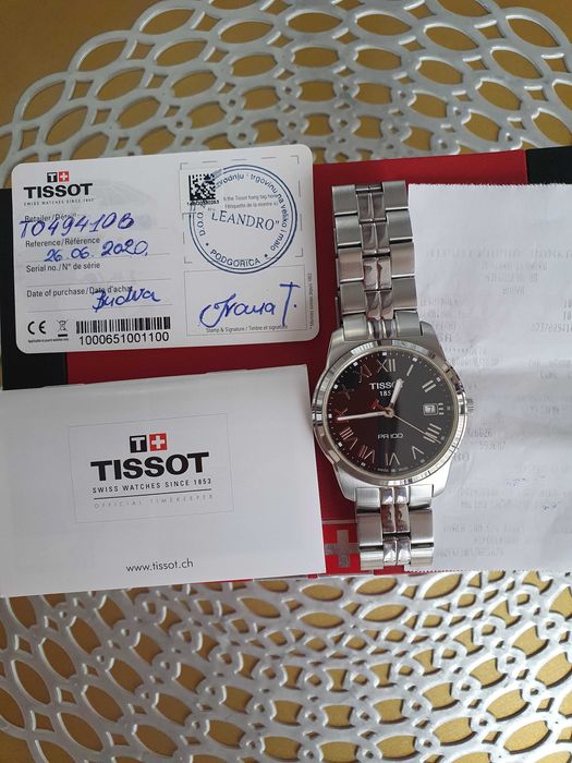 Tissot PR100 T049410b състояние като ново