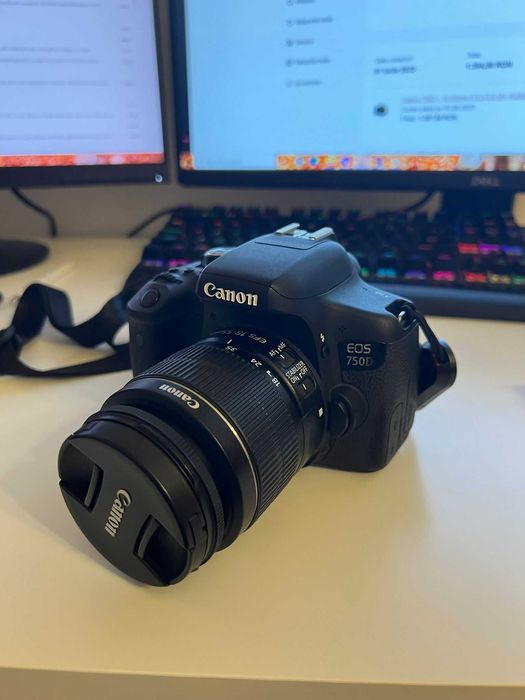 Canon 750D + 18-55 + 50mm f1.8 + 35mm f 2.0