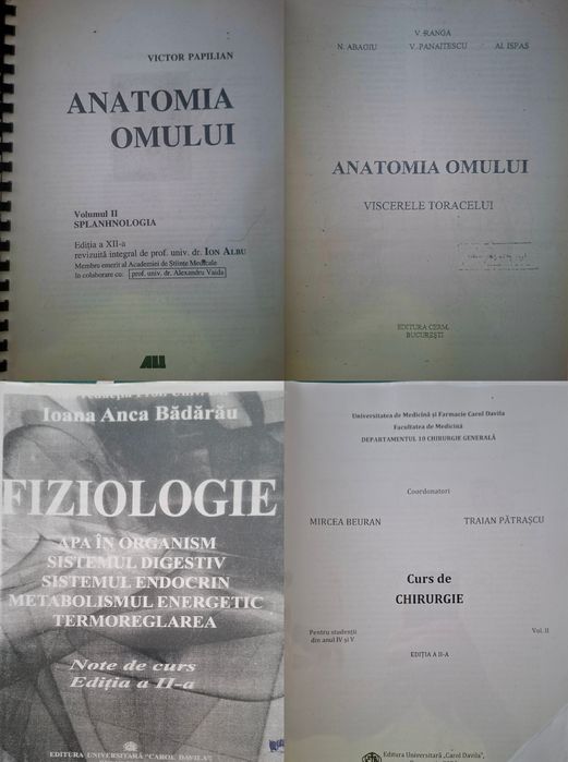 Curs medicina Fiziologie, Anatomie, Chirurgie, Ecg