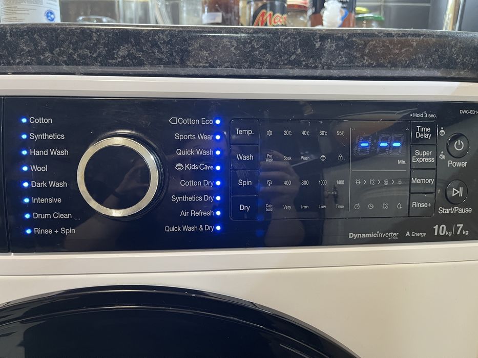 Пералня със сушилня Daewoo