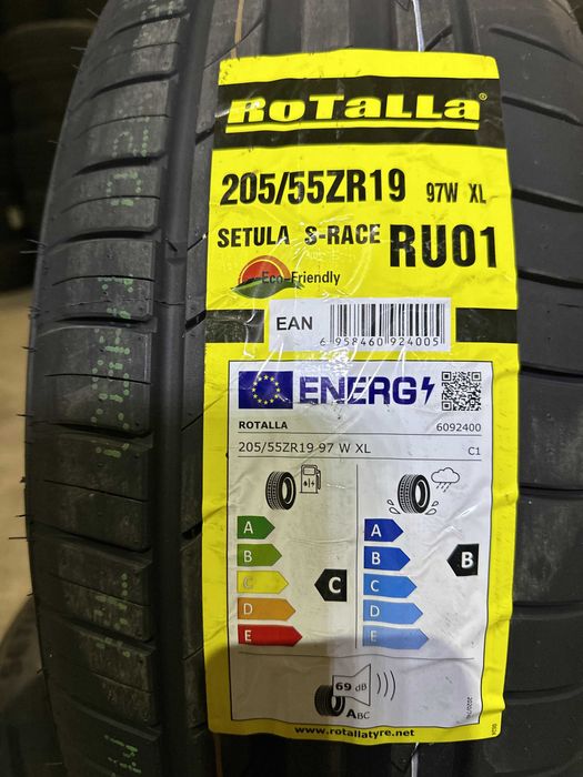 Нови летни гуми ROTALLA SETULA S-RACE RU01 205/55R19 97W XL НОВ DOT