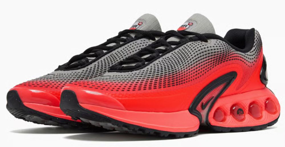 Nike Air Max DN Grey Dragon Red UK10.5/EUR45.5номер/29.5см