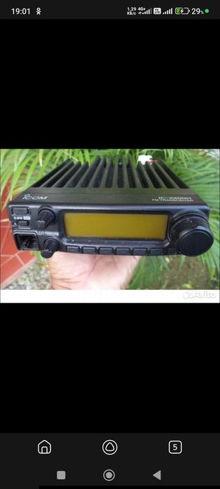 Автособильная радиостанция Icom ic-2200h