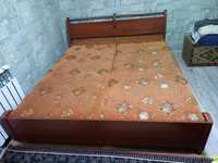 Продается Двухместный кровать, МДФ, возможно торг