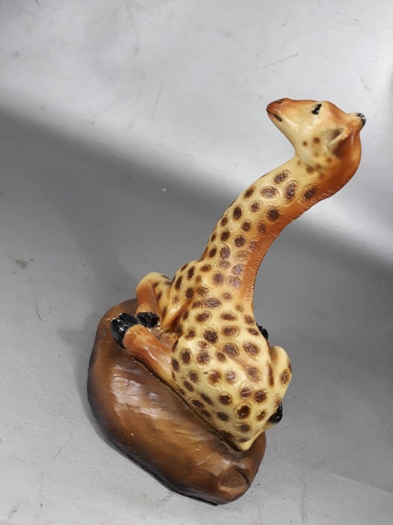 Girafă made in Africa ceramică original macheta de colecție