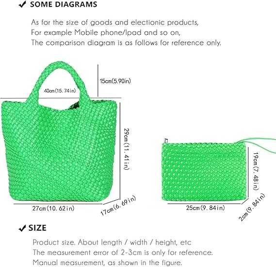 Модна дамска чанта от две части