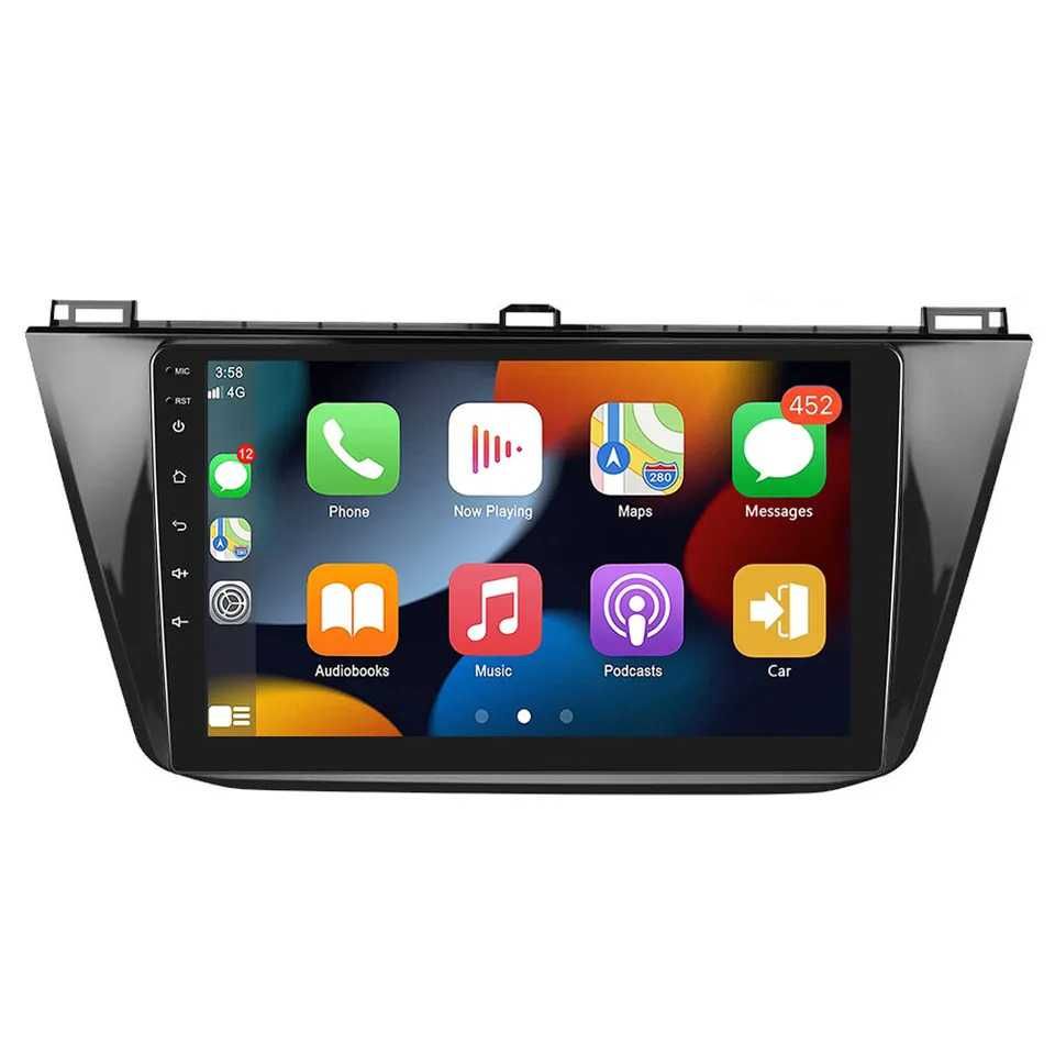 Navigatie Dedicata Volkswagen Tiguan, 10Inch, Bluetooth, Carplay