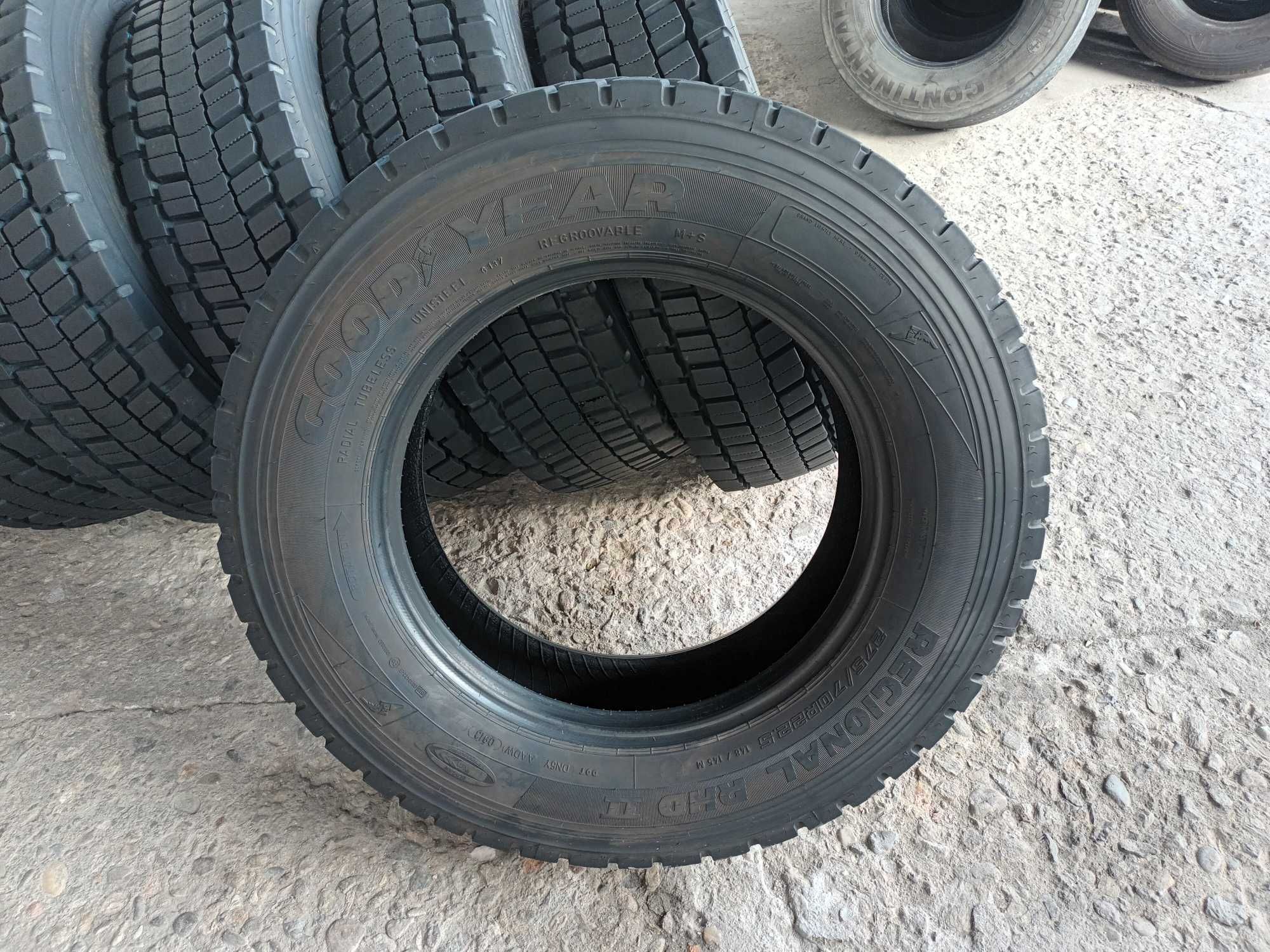 Тежкотоварни гуми 275/70 R22.5 Goodyear RHD 2 148/145M M+S Germany