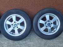 Jante R15 5x114,3 cu anvelope iarna 195/65R15 foarte bune