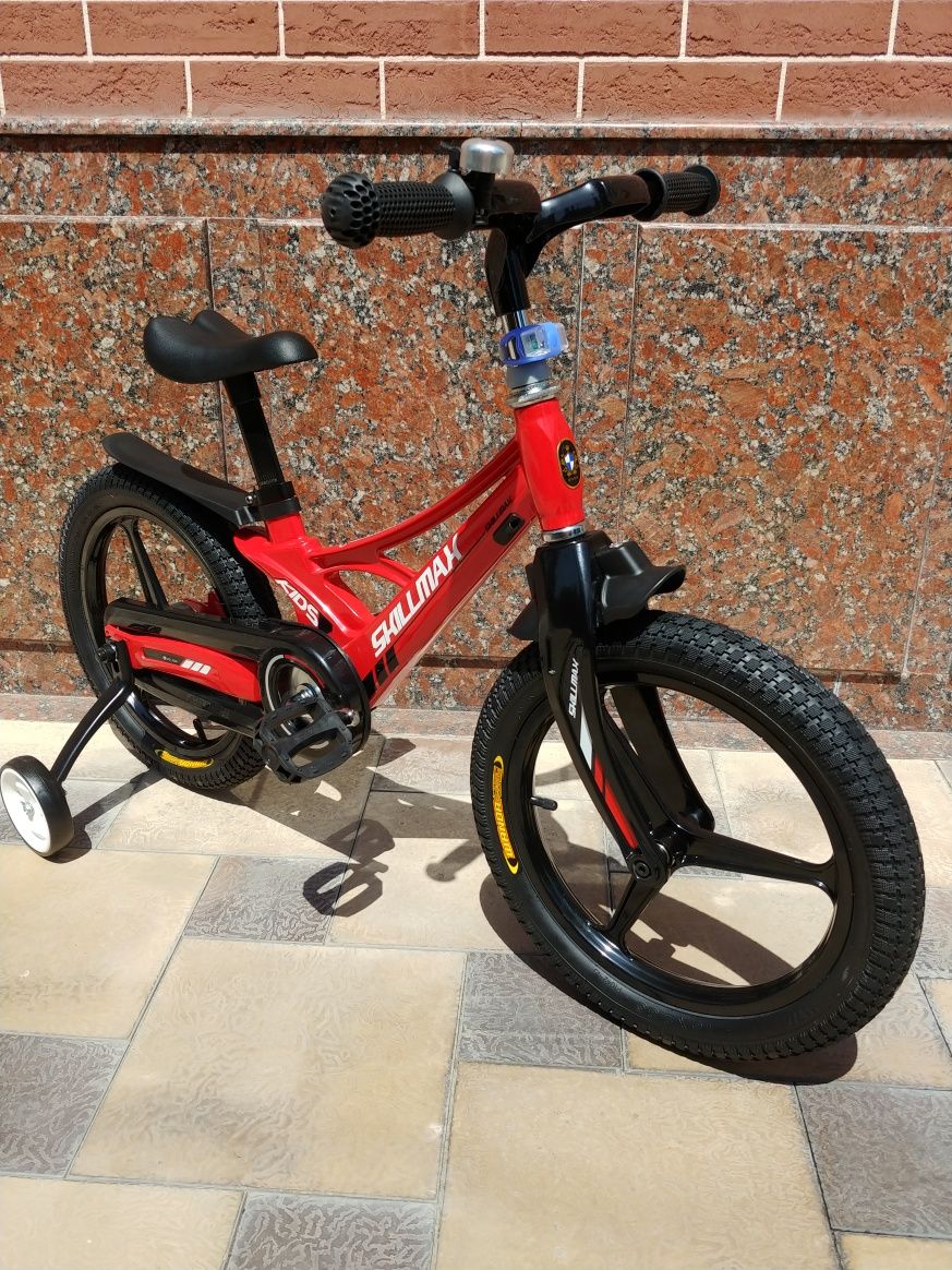 Новый велосипед Skillmax для детей. Рама магный лёгкий . Click, PAYme