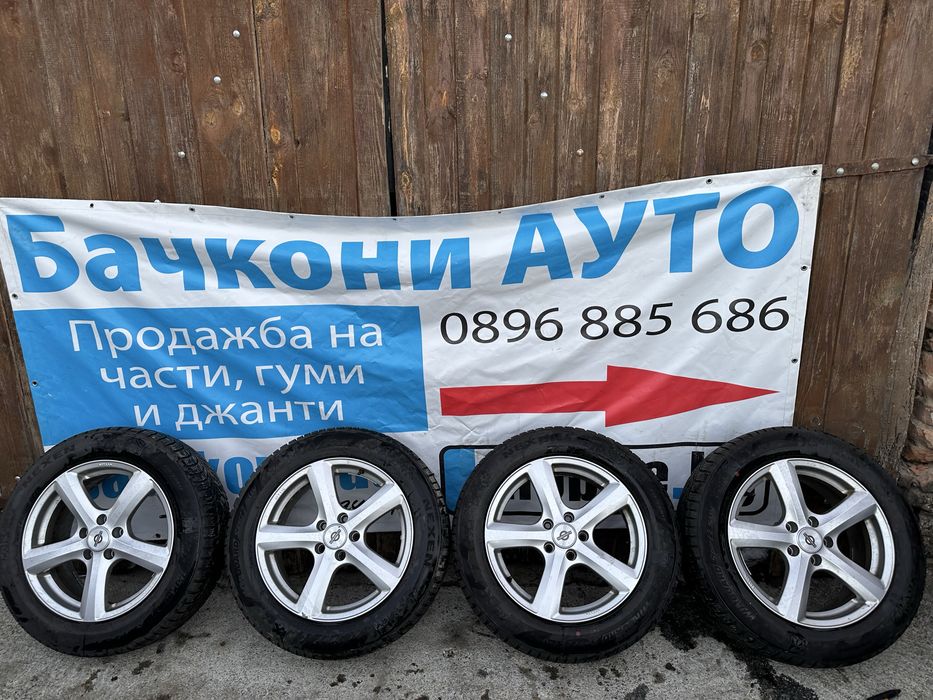 17 5х112 джанти със зимни гуми