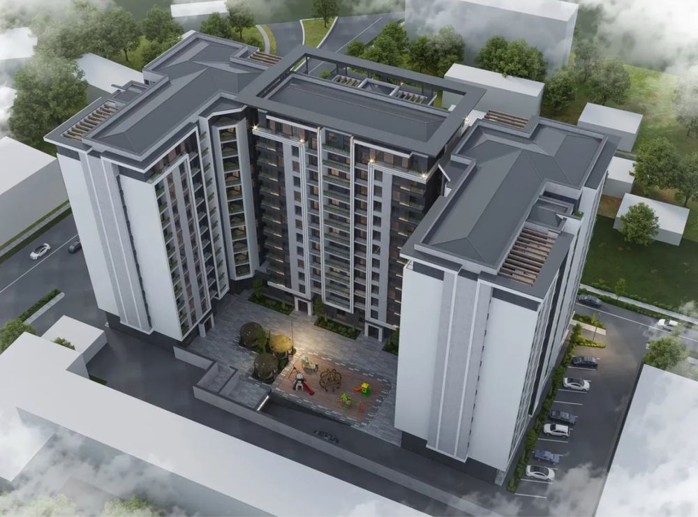 Продается квартира+паркинг в новостройке Miran House 3/2/13 70,8 кв.м