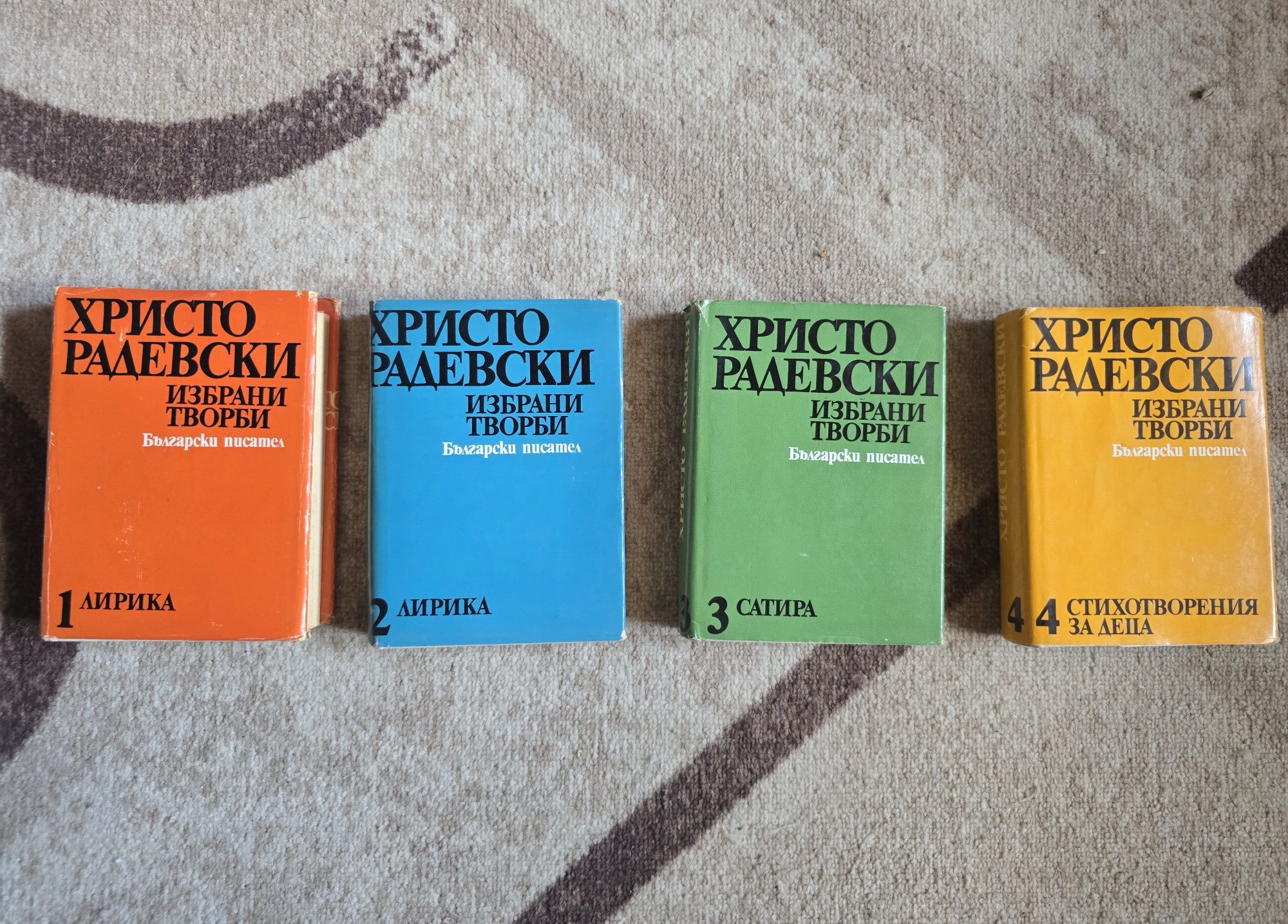 Христо Радевски избрани творби