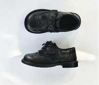 Детская школьная кожаная обувь