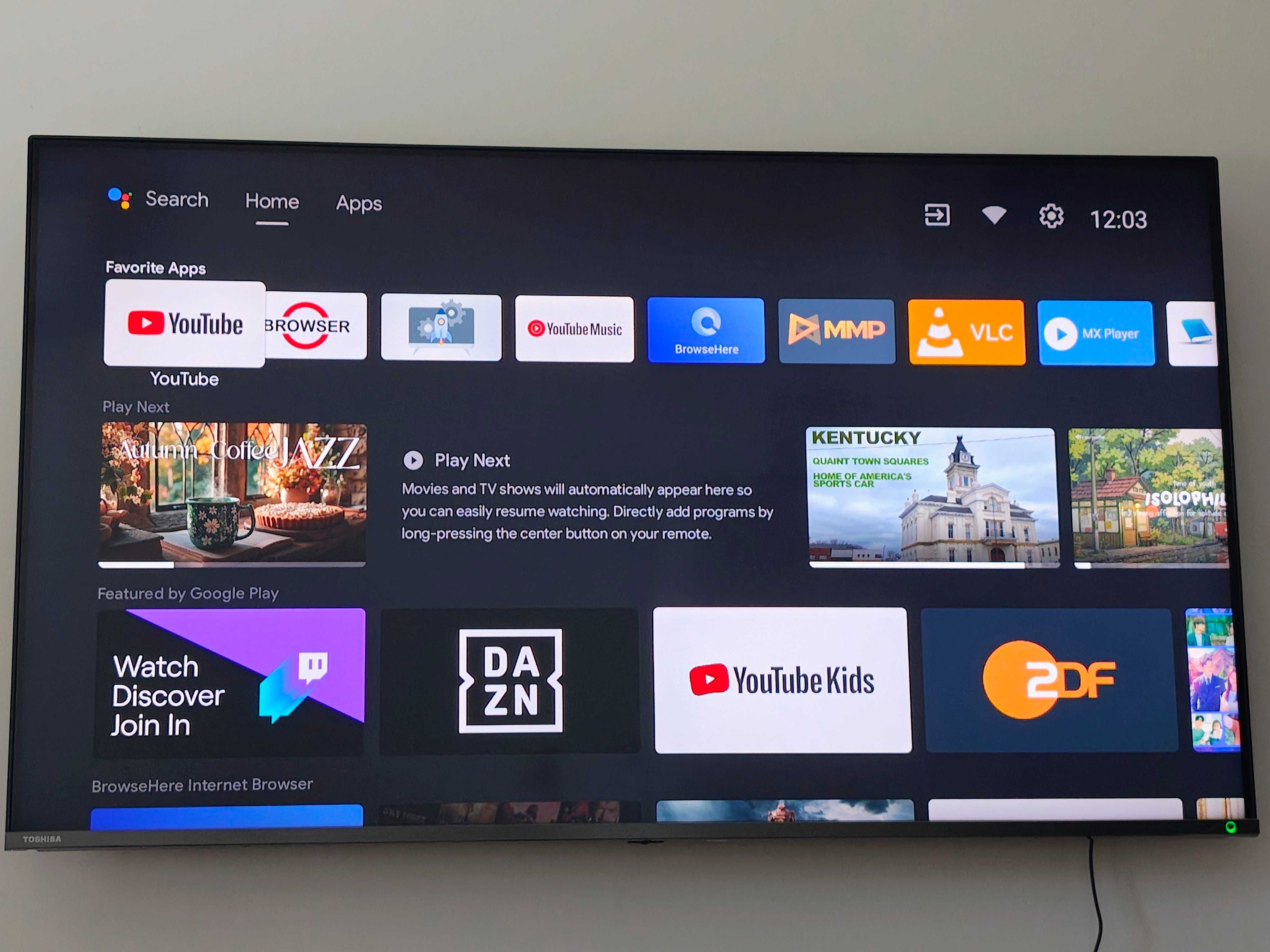 Телевизор Toshiba 55" QLED Android Smart