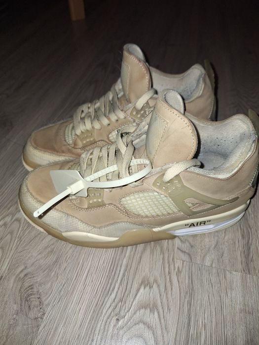 Jordan 4 off white sail