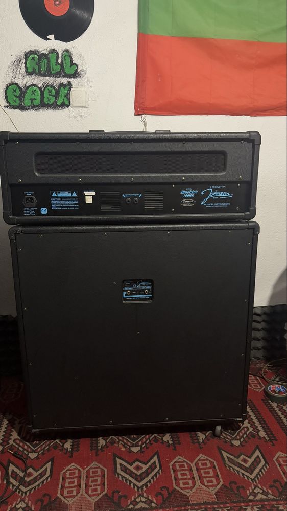 !!СПЕШНОООО!!Johnson BlueLine 100HR + 4x12 кабинет