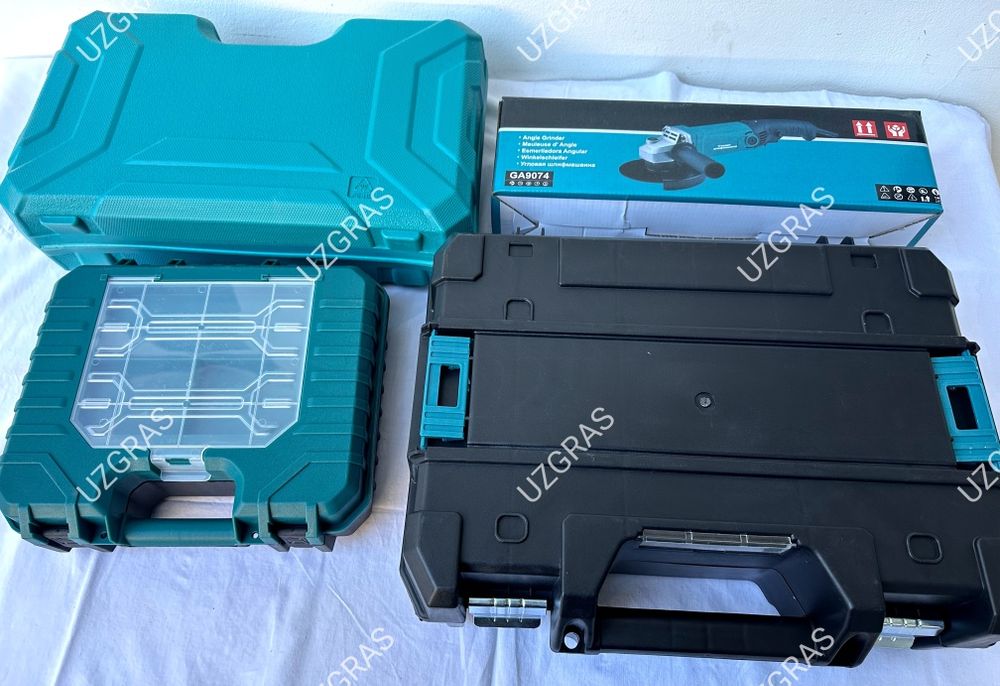 4в1 комплект вместе перфоратор + шруповерт + лазерный уровень болгарка