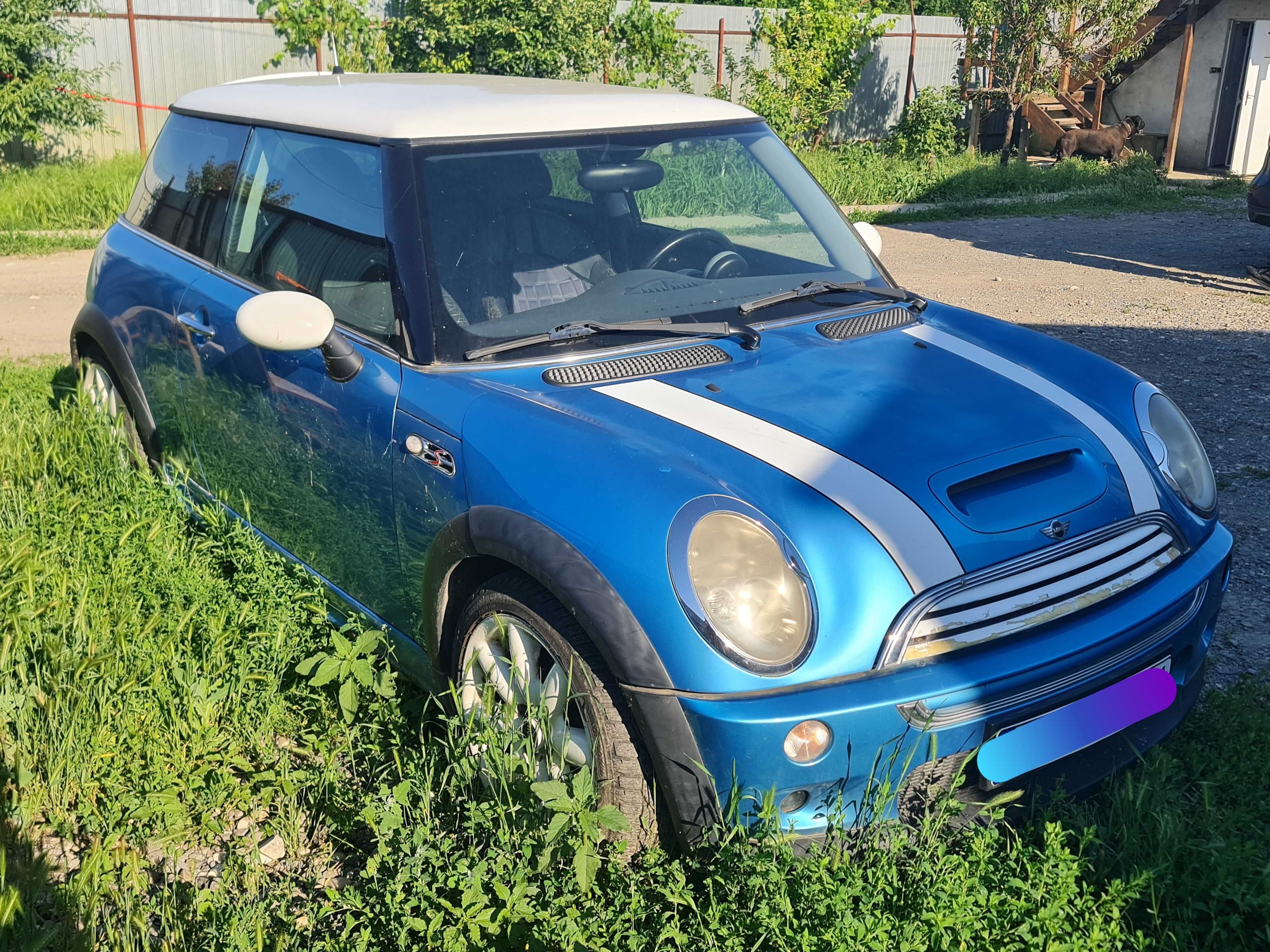 Mini Cooper S Sport 2003 1.6 benzina foarte dotata necesita investitii