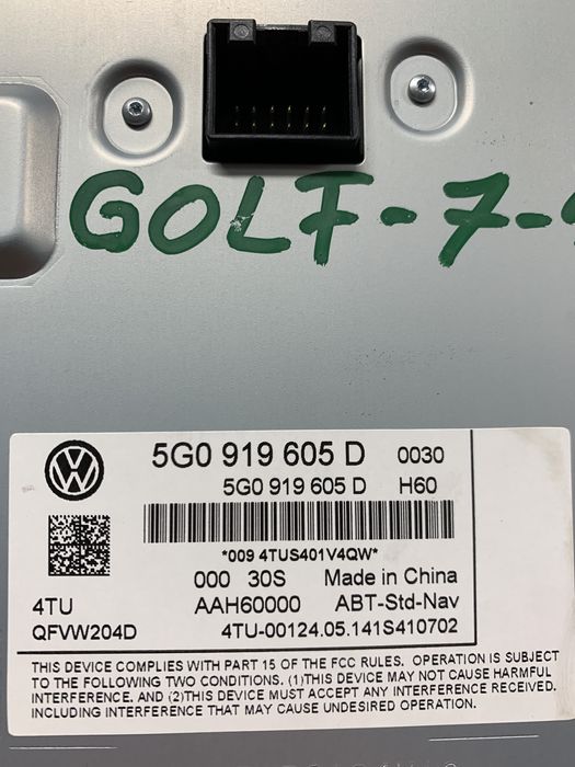 navigatie volkswagen golf 7 break 2.0 motorina 2015