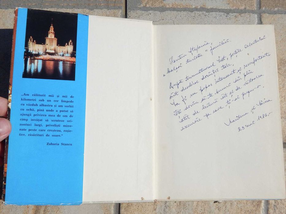 URSS Impresii de calatorie Simion Tavitian Editura Sport-Turism 1982