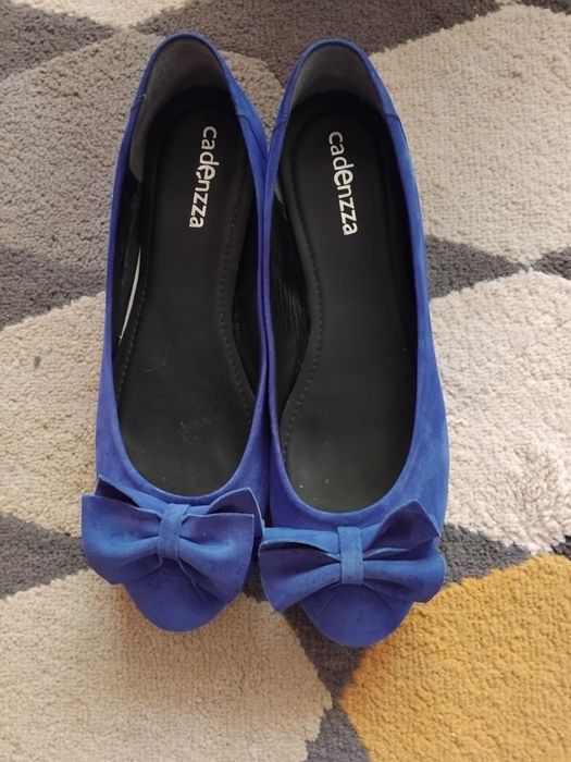 Balerini piele catifelata