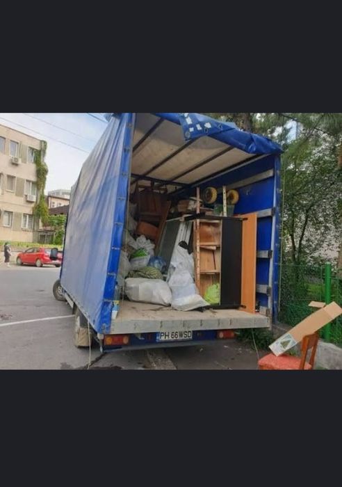 Transport  Debarasari mutari moloz decopertari interioare