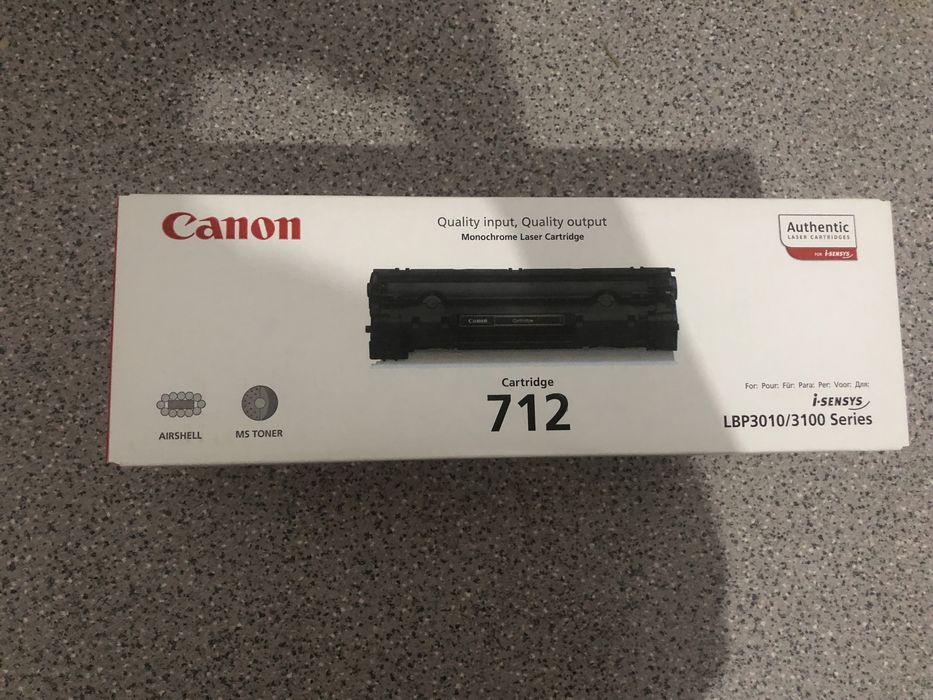 Картридж для принтора, Canon 712