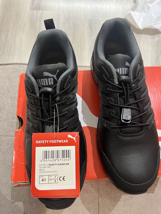 Работни обувки Puma Velocity Low S3 ESD, Черни, 41