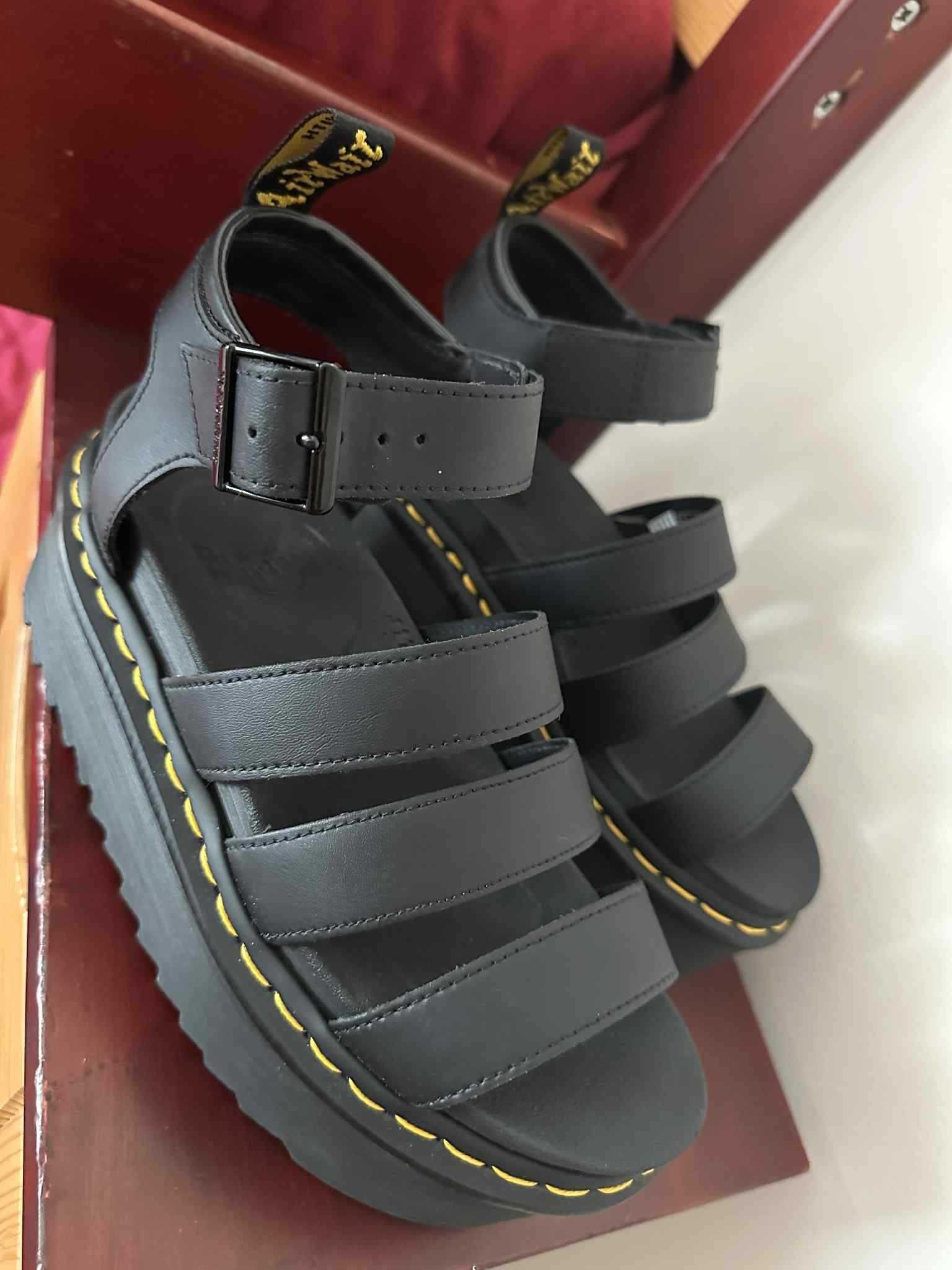 Дамски сандали Dr. Martens Blaire Quad Platform Gladiator