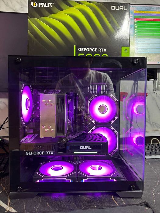 Системный блок/компьютер игровой/i5 14400f /RTX5060/16DDR4/512 ssd /Пк