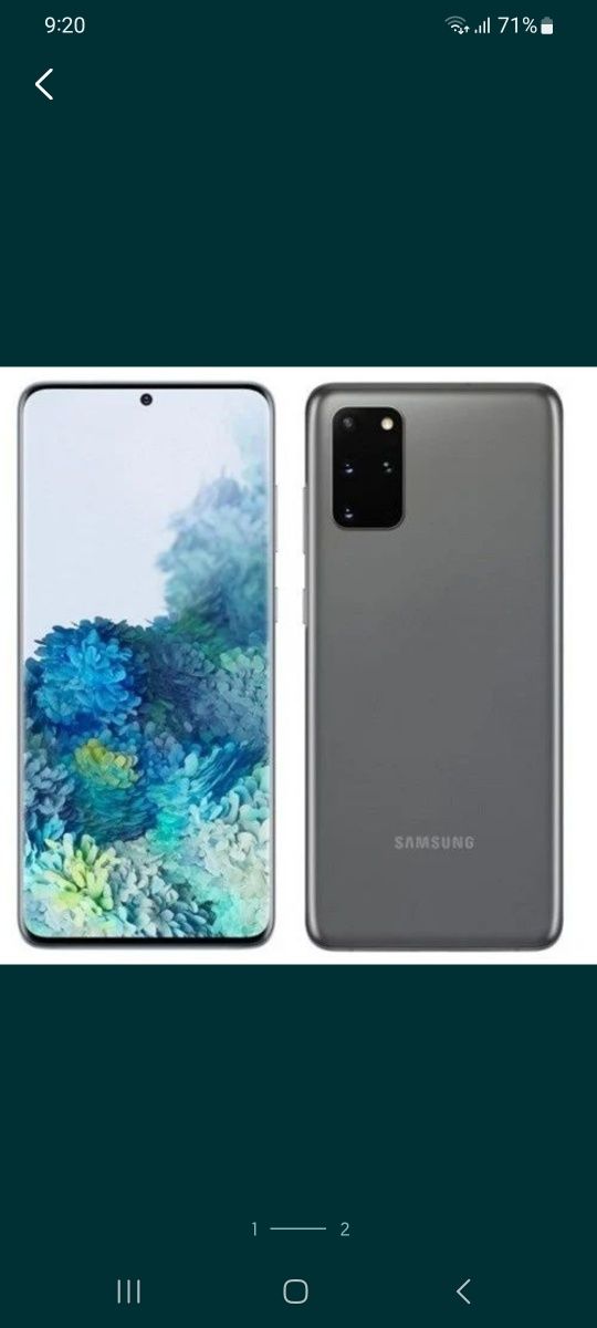 S 20 plus 5G samsung