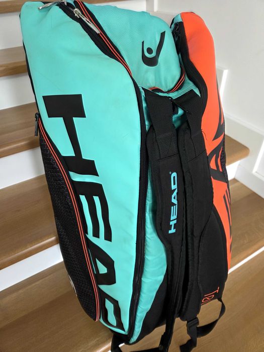 2 Rachete tenis Dunlop Srixon Revo CX 2.0 Tour 18x20 + Geanta HEAD 12R