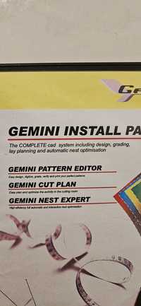 Pachet Gemini Cad Pattern Editor x9, Nest Expert,  plotter și plansa d