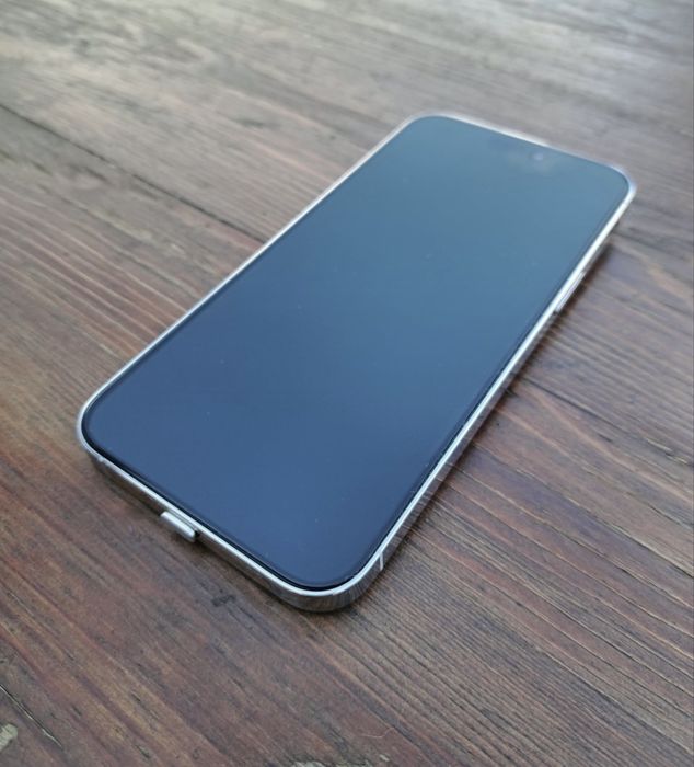 Iphone 14 pro max silver  128GB. 87%