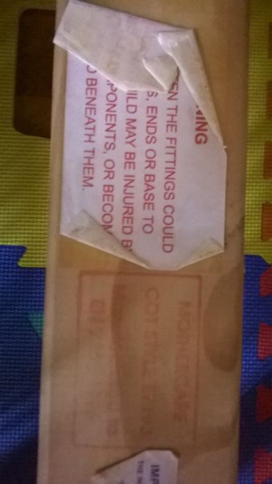 Детска кошара Mothercare, дърво