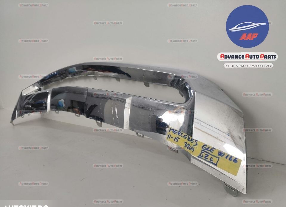 Оригинален хромиран орнамент Мерцедес-Бенц М-Клас / Mercedes-Benz M-Cl