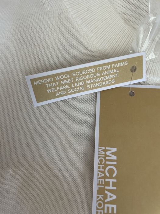 Michael Kors фин пуловер, мерино