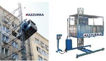 Lift santier boblift 450- 2000kg schele autoridicatoare , nacele cablu