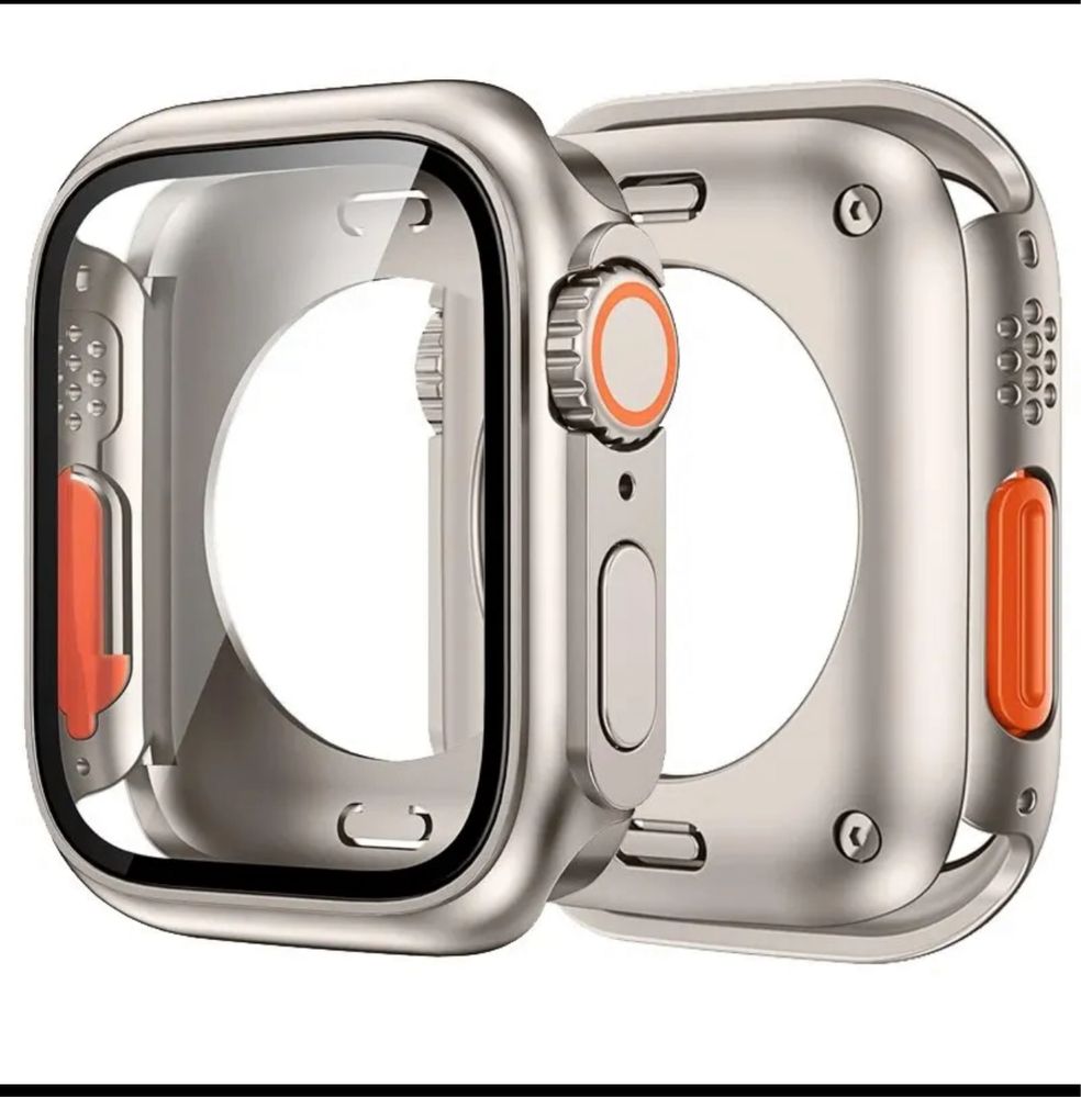 Carcasa protectie Apple Watch seria 7 8 9 45 mm transformare in Ultra