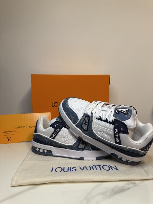 Adidasi L O U I S V U U I T O N Blue