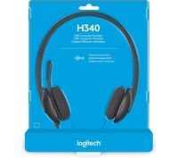 USB НАУШНИКИ Logitech Stereo Headset H340