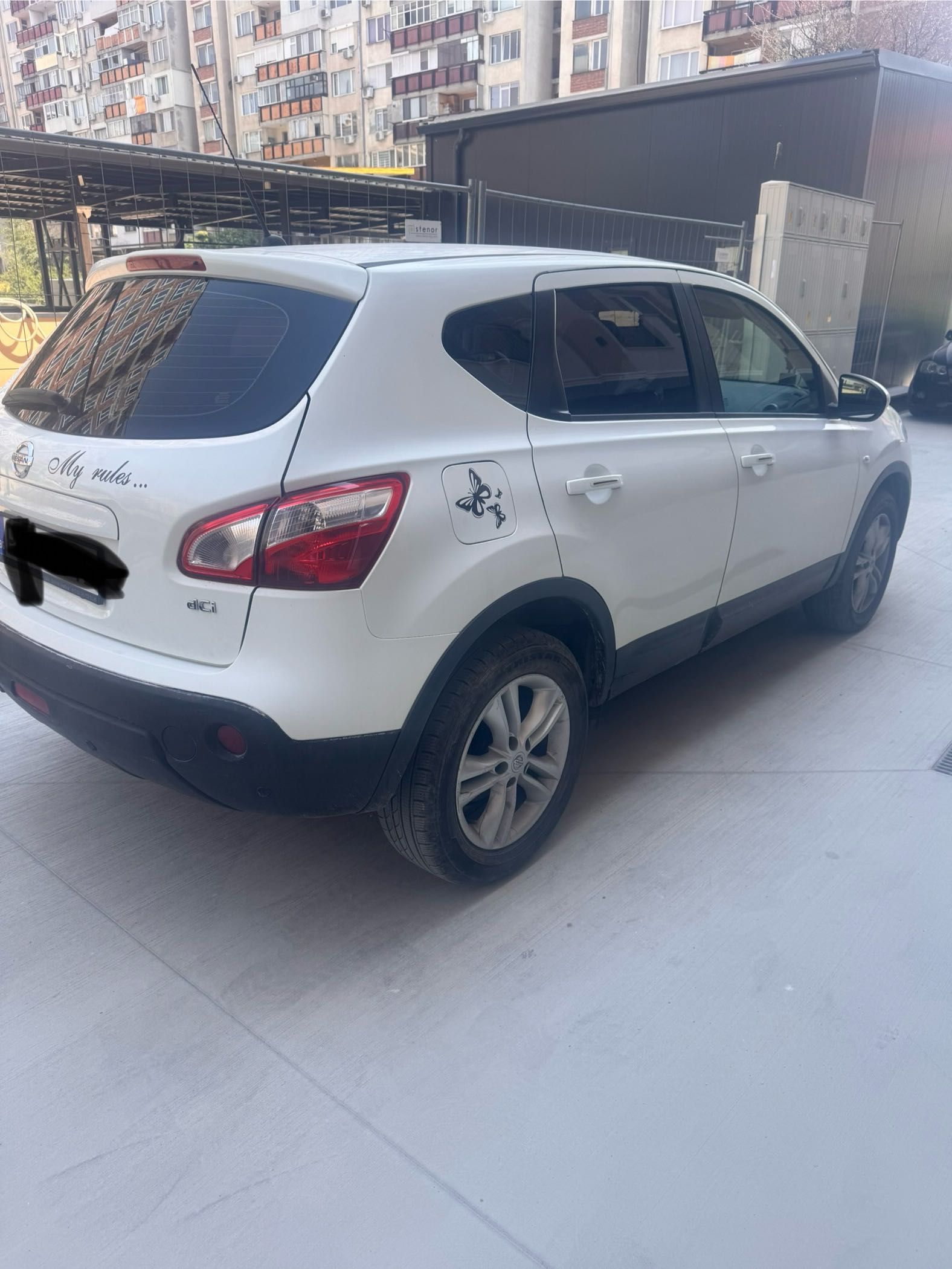 Nissan Qaahqai на части- Бракувана