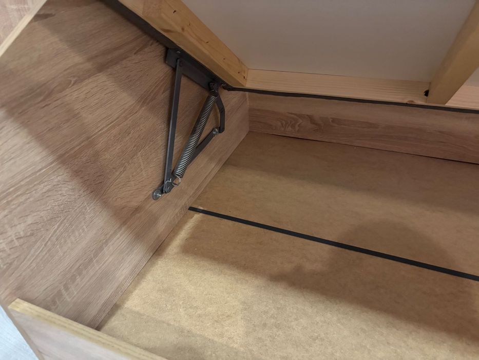 Детско легло с подматрачна рамка и матрак