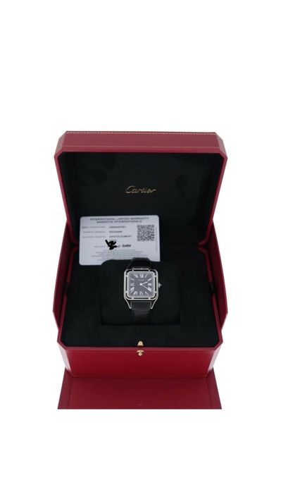 Cartier santos Dumont Black Lacquer WSSA0046 From 06/2025