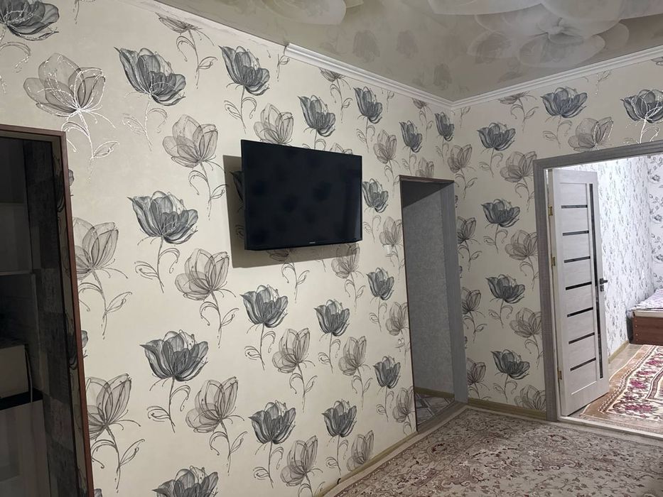 2× комнатная квартира с ремонтом и мебелью и техникой 26500$ 4-этаж