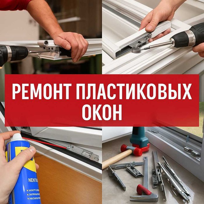 Ремонт пластиковых окон Перегородок Дверей